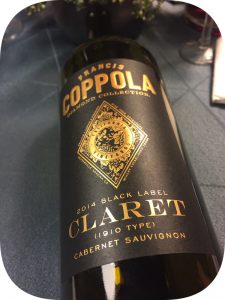 2014 Francis Ford Coppola Winery, Claret Diamond Collection, Californien, USA