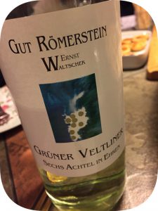 2015 Weingut Römerstein Ernst Waltschek, Grüner Veltliner, Burgenland, Østrig