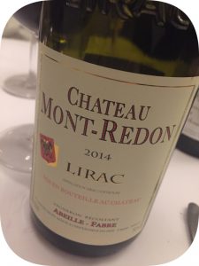 2014 Château Mont-Redon, Lirac, Rhône, Frankrig