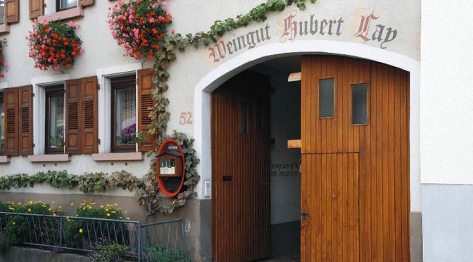 2011 Weingut Hubert Lay, Ihringer Fohrenberg Spätburgunder Spätlese Trocken, Baden, Tyskland