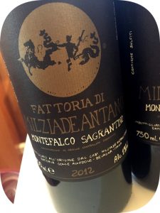 2012 Fattoria Colleallodole Milziade Antano, Montefalco Sagrantino, Umbrien, Italien