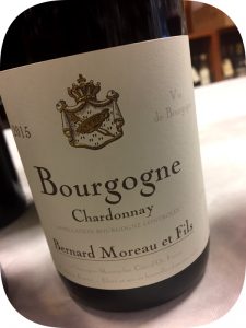 2015 Bernard Moreau et Fils, Bourgogne Chardonnay, Bourgogne, Frankrig