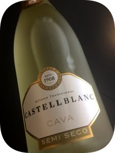 N.V. Castellblanc, Cava Semi Seco, Penedès, Spanien