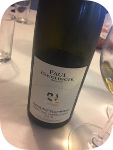 2015 Paul Ginglinger, Gewürztraminer Grand Cru Pfersigberg, Alsace, Frankrig