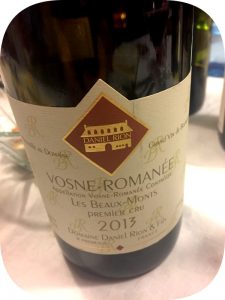 2013 Domaine Daniel Rion & Fils, Vosne-Romanée Le Beaux-Monts Premier Cru, Bourgogne, Frankrig