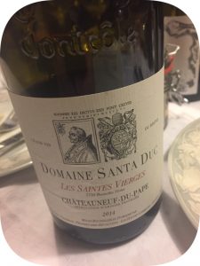 2014 Domaine Santa Duc, Châteauneuf-du-Pape les Saintes Vierges, Rhône, Frankrig