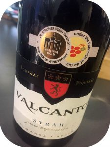 2013 Bodegas Piqueras, Valcanto Syrah, Castilla-La Mancha, Spanien