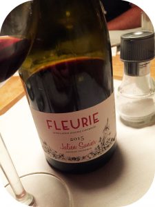 2015 Julien Sunier, Fleurie, Bourgogne, Frankrig