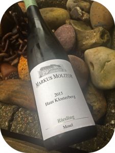 2015 Weingut Markus Molitor, Haus Klosterberg Riesling, Mosel, Tyskland