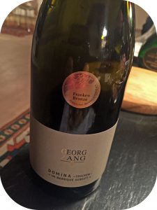 2014 Weingut Georg Zang, Domina Trocken im Barrique Gereift, Franken, Tyskland