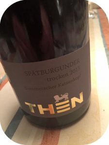 2015 Weingut Daniel Then, Sommeracher Katzenkopf Spätburgunder Spätlese Trocken, Franken, Tyskland