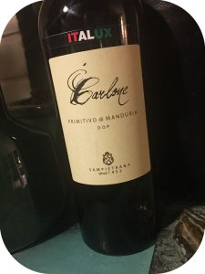 2015 Cantina Sampietrana, Carlone Primitivo di Manduria, Puglia, Italien