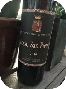 2016 Guerrieri-Rizzardi, Rosso San Pietro, Veneto, Italien