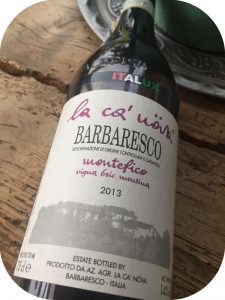 2013 La Ca’ Növa, Barbaresco Montefico Vigna Bric Mentina, Piemonte, Italien