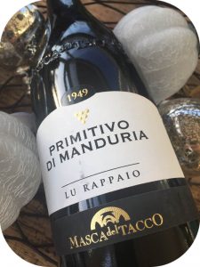 2015 Masca del Tacco, Lu Rappaio Primitivo di Manduria, Puglia, Italien