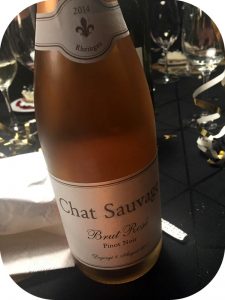 2014 Weingut Chat Sauvage, Pinot Noir Rosé Sekt Brut, Rheingau, Tyskland