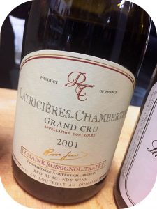 2001 Rossignol-Trapet, Latricieres-Chambertin Grand Cru, Bourgogne, Frankrig