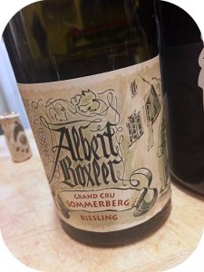 2015 Albert Boxler, Riesling Grand Cru Sommerberg Dudenstein, Alsace, Frankrig