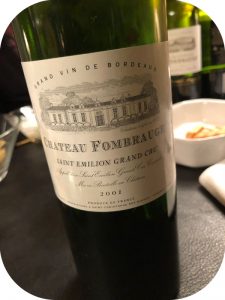 2001 Château Fombrauge, Saint-Émilion Grand Cru, Bordeaux, Frankrig