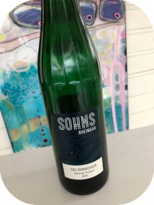 2016 Weingut Sohns, Lorchhäuser Seligmacher Riesling Trocken, Rheingau, Tyskland