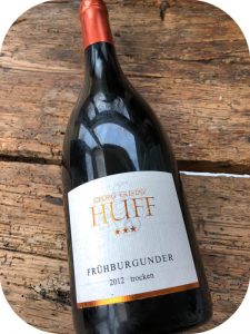 2012 Weingut Georg Gustav Huff, Frühburgunder ***, Rheinhessen, Tyskland