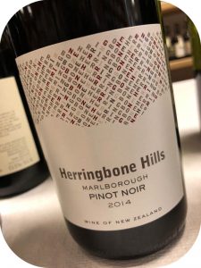 2014 Winegrowers of ARA, Herringbone Hills Pinot Noir, Marlborough, New Zealand