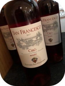 2017 Fattoria San Francesco Cir Rosato Calabrien Italien