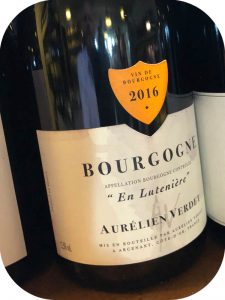 2016 Domaine Aurélien Verdet, Bourgogne En Lutenière, Bourgogne, Frankrig