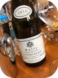 2016 Albert Sounit, Rully Blanc Les Saint Jacques, Bourgogne, Frankrig