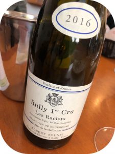 2016 Albert Sounit, Rully 1. Cru Les Raclots, Bourgogne, Frankrig