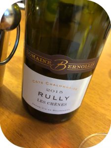 2015 Domaine Bernollin, Rully Les Chênes, Bourgogne, Frankrig