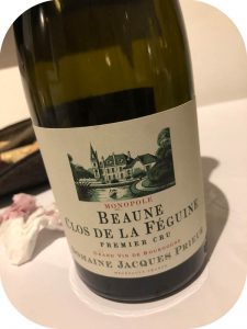 2012 Domaine Jacques Prieur, Beaune Clos de la Féguine Blanc Premier Cru, Bourgogne, Frankrig