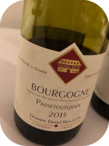 2015 Domaine Daniel Rion & Fils, Bourgogne Passetoutgrain, Bourgogne, Frankrig