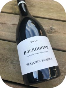 2015 Benjamin Leroux, Bourgogne Rouge, Bourgogne, Frankrig