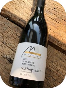 2015 Weingut Michel, Achkarrer Schlossberg Spätburgunder ***, Baden, Tyskland