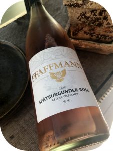 2016 Weingut Wageck Pfaffmann, Grosskarlbacher Spätburgunder Rosé, Pfalz, Tyskland