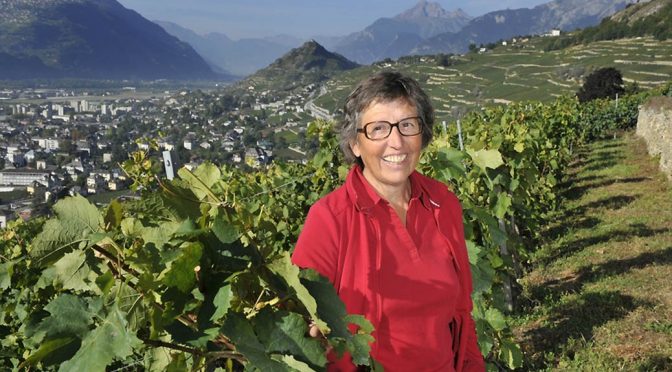 2016 Marie-Bernard Gillioz, Cornalin, Valais, Schweiz