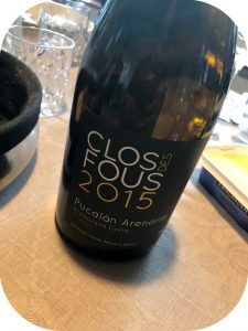 2015 Clos des Fous, Pucalán Arenaria, Aconcagua Valley, Chile