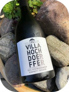 2012 Weingut Villa Hochdörffer, Godramsteiner Münzberg Spätburgunder Kabinett Trocken, Pfalz, Tyskland