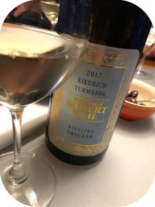 2017 Weingut Robert Weil, Kiedrich Turmberg Riesling Trocken, Rheingau, Tyskland