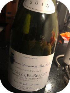 2015 Domaine du Bois Noël, Savigny-Les-Beaune 1. Cru Les Serpentières, Bourgogne, Frankrig