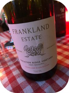 2009 Frankland Estate, Isolation Ridge Vineyard Riesling, Western Australia, Australien