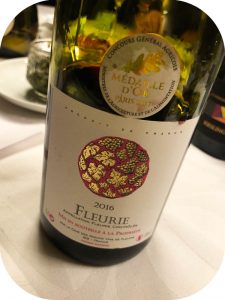 2016 Cave de Fleurie, Fleurie Beaujolais, Bourgogne, Frankrig