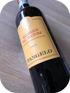 2013 D'Angelo, Aglianico del Vulture, Basilicata, Italien