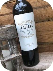 2017 Pulenta Estate, Finca la Zulema Malbec, Mendoza, Argentina