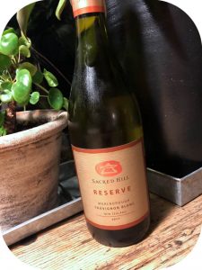 2017 Sacred Hill Vineyards, Sauvignon Blanc Reserve, Marlborough, New Zealand