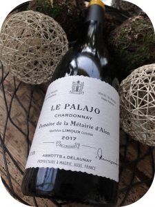 2017 Domaine de la Métairie d’Alon, Chardonnay Le Palajo, Languedoc, Frankrig