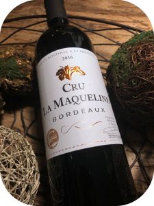 2016 Cru la Maqueline, Cru la Maqueline, Bordeaux, Frankrig