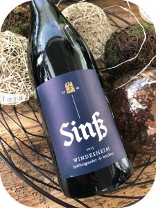 2015 Weingut Sinß, Windesheim Spätburgunder S, Nahe, Tyskland