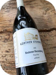 2016 Weingut Günther Steinmetz, Kestener Herrenberg Pinot Noir Unfiltriert, Mosel, Tyskland